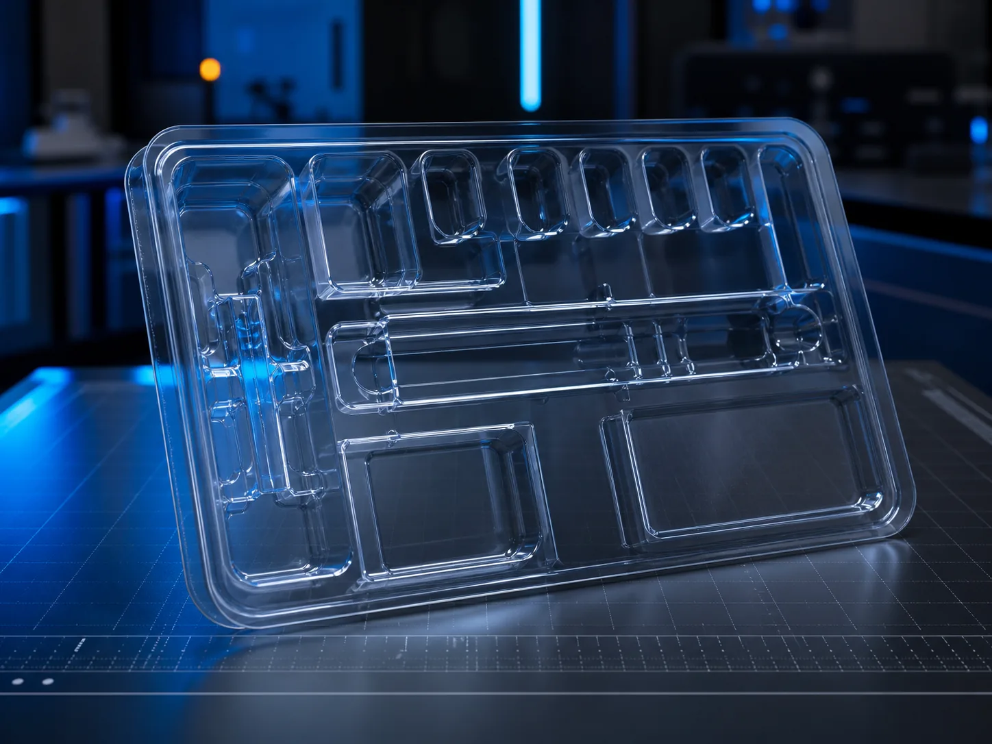 PETG medical tray